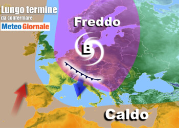 Meteo Italia al 12 aprile, forte PEGGIORAMENTO e freddo