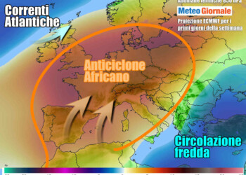 METEO Italia. Anticiclone disturbato nel weekend, poi caldo africano