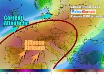 Meteo marzo cambia volto, ancora estremi folli: dal FREDDO al CALDO precoce