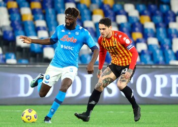 Napoli-Benevento 2-0, il tabellino