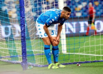 Napoli, Ghoulam ko: rottura del legamento crociato