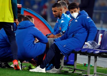 Napoli, guai per Ghoulam: distorsione al ginocchio sinistro