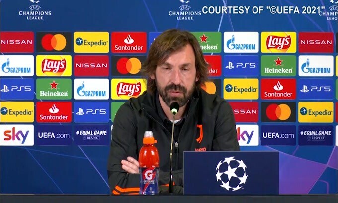 Pirlo: "Aciaccati? Tutti bene tranne De Ligt"