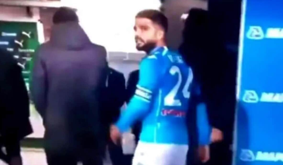 Insigne arrabbiato, 3-3 Sassuolo-Napoli, il VIDEO: "Squadra di m..."