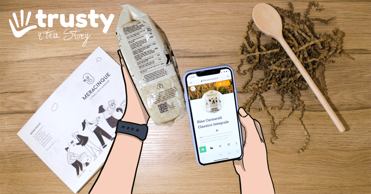 Il riso “in rosa” di Meracinque parla al consumatore grazie alla  blockchain di Trusty