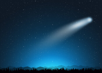 Scia luminosa rilasciata dalla Luna. Ve ne siete accorti?