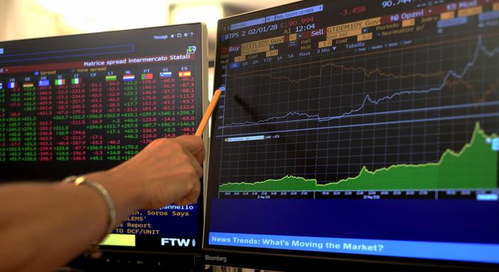 Spread Btp-Bund chiude a 98 punti