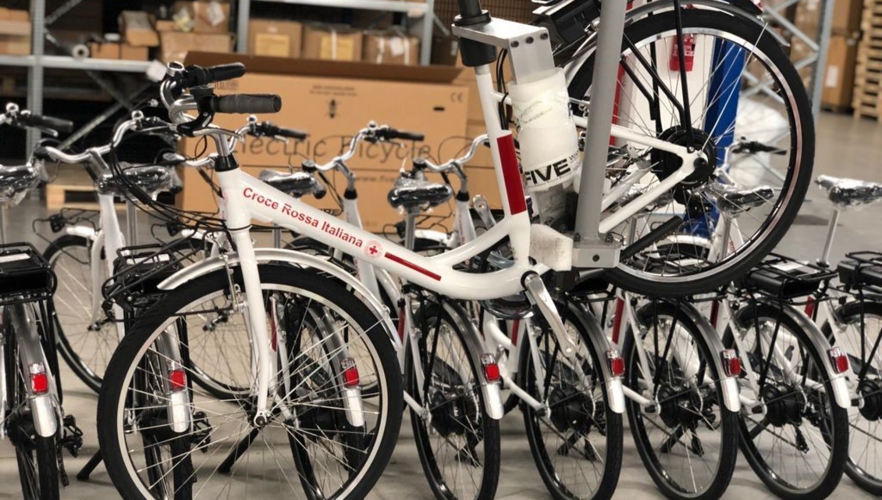 Una eBike per la Croce Rossa