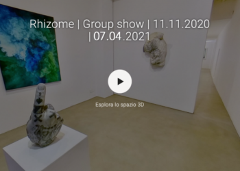 “Rhizome”, mostra collettiva di 13 artisti, visibile anche in tour virtuale
