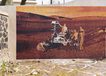 “RED ZONE” la Street Art di Nello Petrucci mette in comunicazione Pompei con Marte