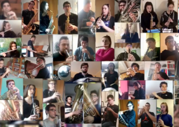 L’inno d’Italia suonato a distanza per celebrare il 17 marzo