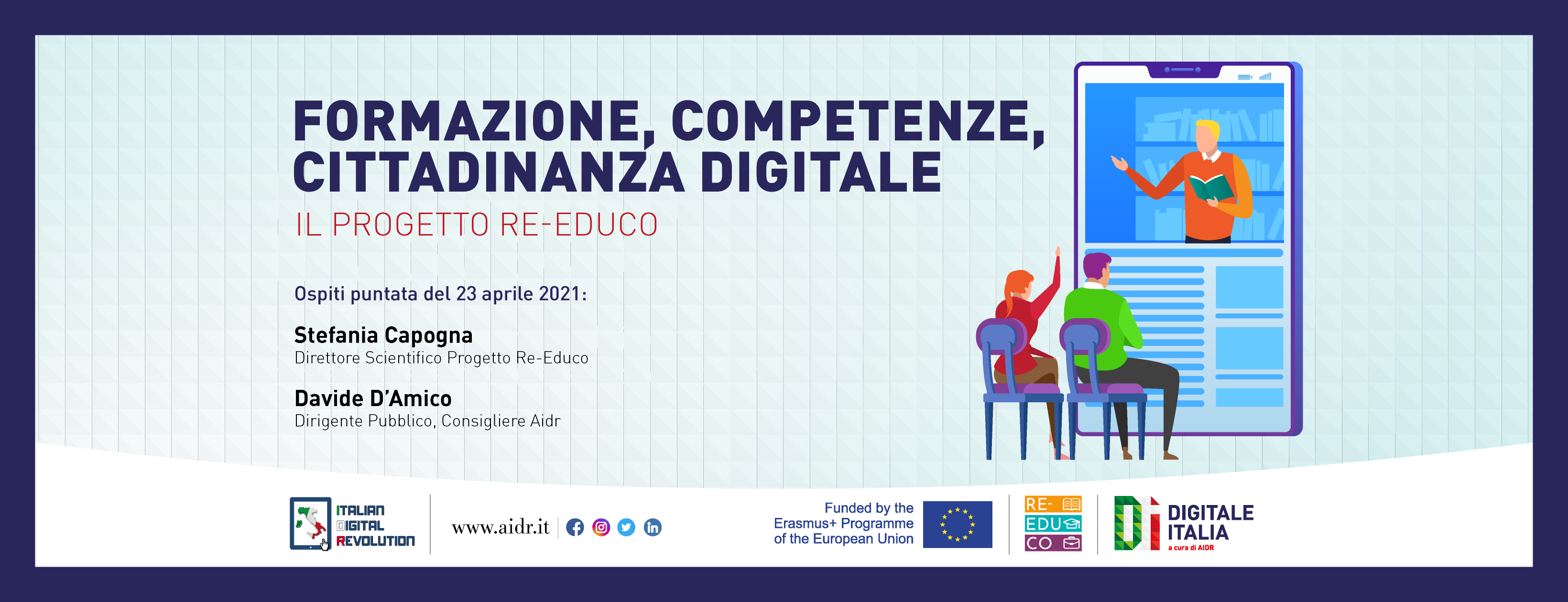 D’Amico – Aidr: l’associazione partner del progetto europeo per la  formazione degli studenti