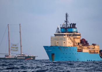 GREENPEACE IN AZIONE PER LA PRIMA VOLTA IN MARE CONTRO L’INDUSTRIA MINERARIA CHE VUOLE SFRUTTARE I FONDALI DELL’OCEANO PACIFICO