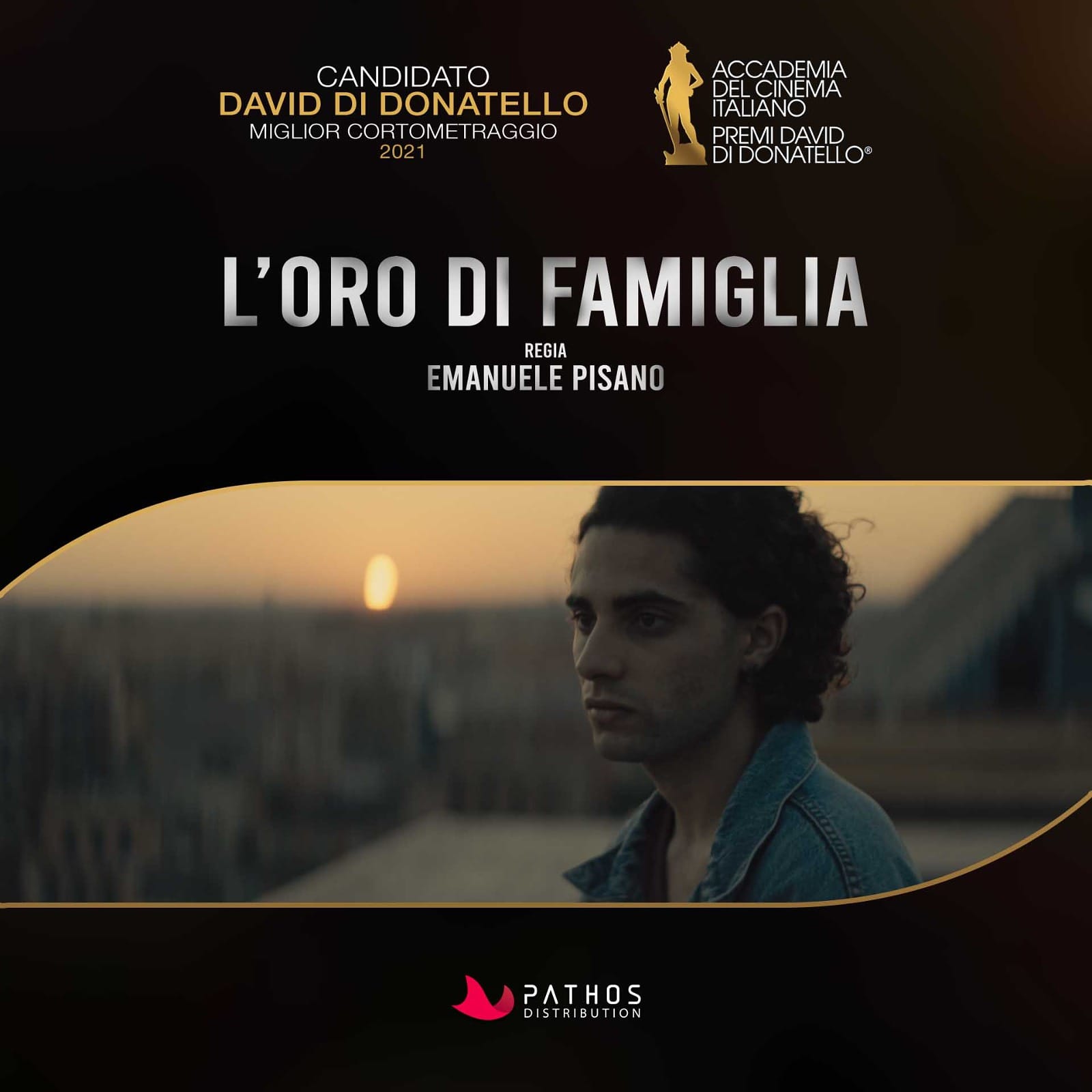 Emanuele Pisano approda al David di Donatello con “L’oro di famiglia” – un Cortometraggio sui ricordi e sul passato – Maggio 2021