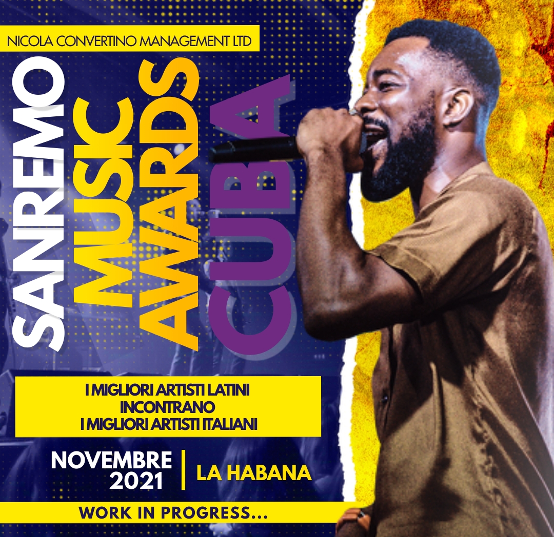 IL SANREMO MUSIC AWARDS RIPARTE DA CUBA: DAL 16 AL 21NOVEMBRE GRANDE CONCERTO ALL’HAVANA