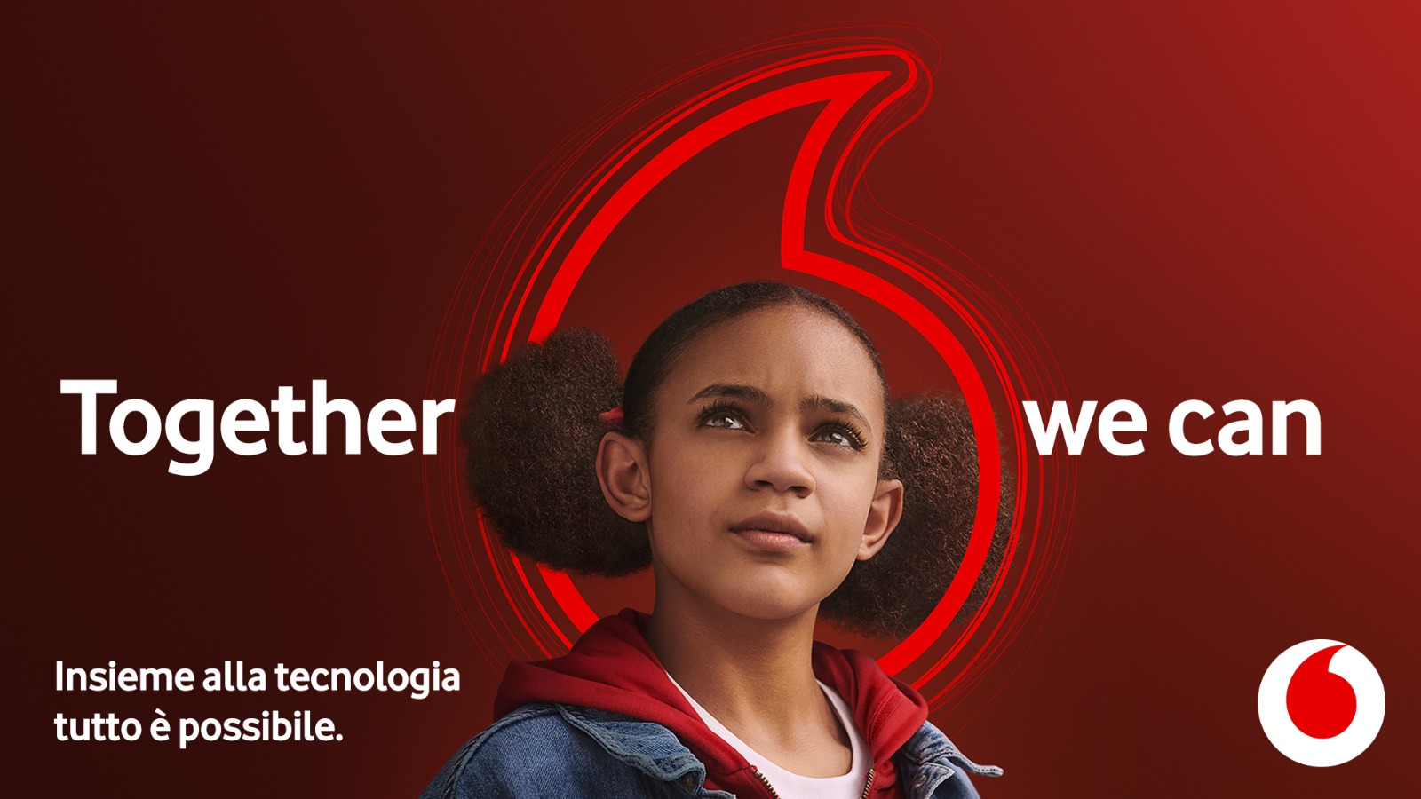 “TOGETHER WE CAN” È IL NUOVO POSIZIONAMENTO DI BRAND DI VODAFONE CHE METTE AL CENTRO L’INTERAZIONE TRA TECNOLOGIA E PERSONE