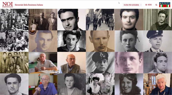 Anpi presenta Memoriale virtuale Resistenza,online da lunedì