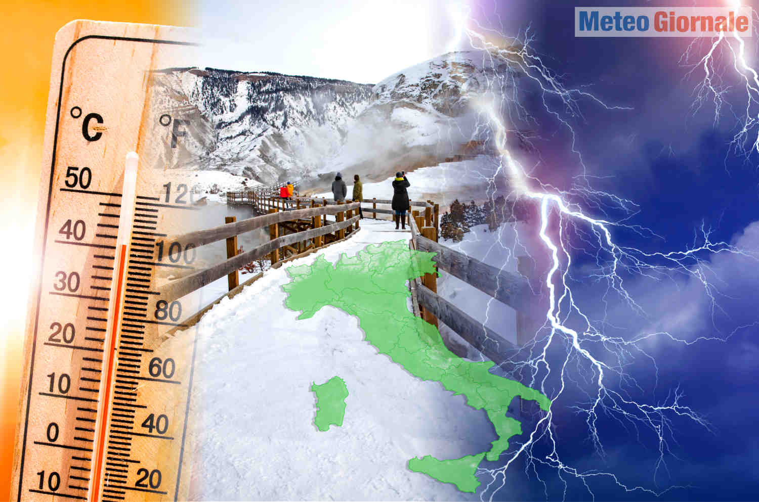 Meteo Aprile sconquasso.