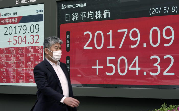 Borsa: Asia in ordine sparso, sale Pmi Giappone, Tokyo -0,57%