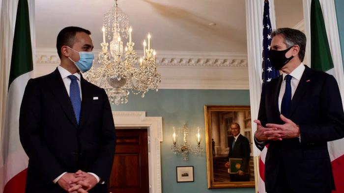 Di Maio in Usa, verso una più forte collaborazione in Libia