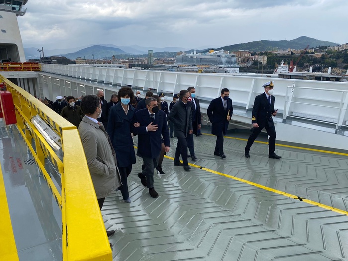 Grimaldi ha Eco Savona, nave più grande e green al mondo