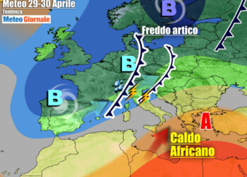 METEO 7 Giorni, tra CALDO e TEMPORALI. Novità fulminee a inizio maggio