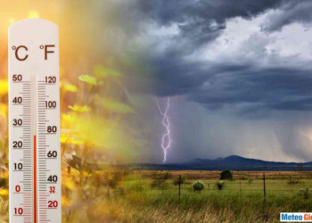 Meteo CALDO che alimenterà FORTI TEMPORALI. Rischio Grandine