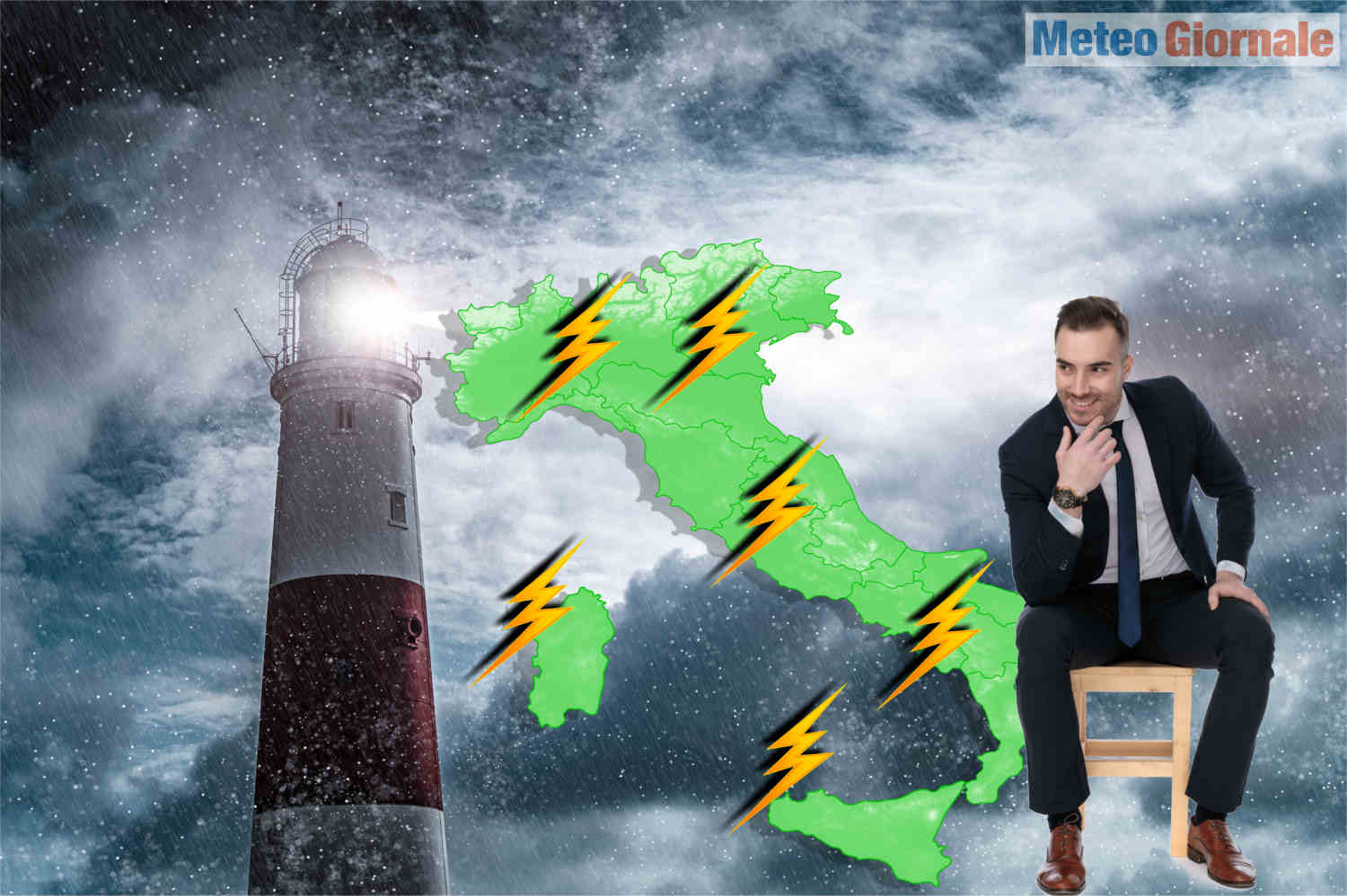 meteo con temporali violenti