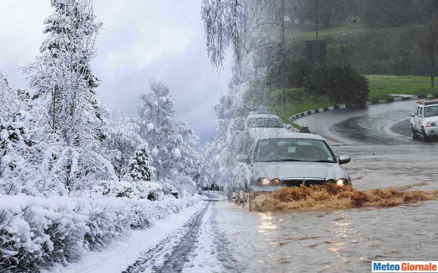 Tornano le piogge abbondanti e la neve sulle Alpi