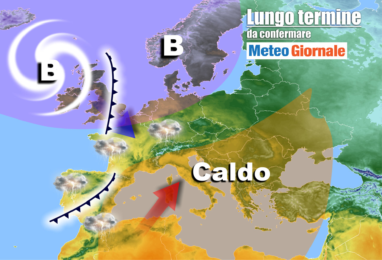 Meteo Italia al 12 maggio, fiammata africana in vista
