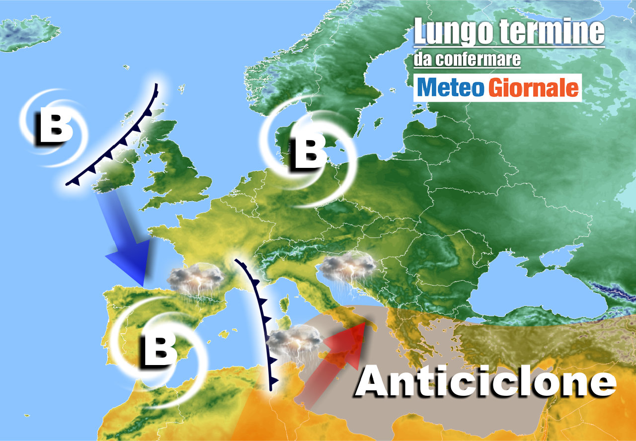 Meteo Italia al 3 maggio, dal CALDO ai super TEMPORALI
