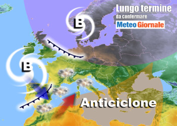 Meteo Italia al 8 maggio, spaccata in due da CALDO e ATLANTICO