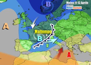 METEO Italia. Maltempo picchierà duro, tanta neve su Alpi. Poi altro freddo