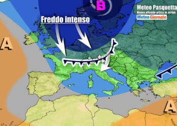 METEO Italia. Ritorno del freddo con TEMPORALI, GRANDINE e anche la NEVE