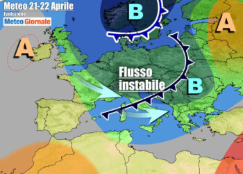 METEO Italia. Settimana ancora instabile e fredda, la primavera non decolla