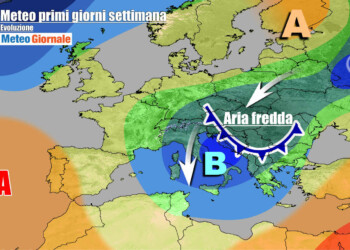 METEO Italia. Vortice freddo fino a inizio settimana, poi novità importanti