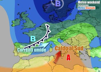 METEO Italia. Weekend maltempo su parte d’Italia, poi ancora freddo e neve