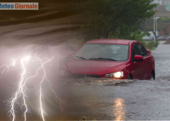 Meteo MAGGIO con rischio di BOMBE d’ACQUA per cambiamenti climatici