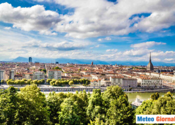 Meteo Torino in Primavera, ma butto tempo da lunedì