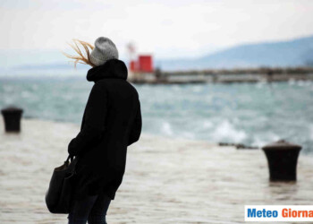 Meteo Trieste, martedì Bora ululante con neve in collina
