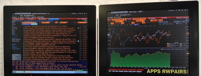 Spread Btp/Bund apre stabile a 105 punti
