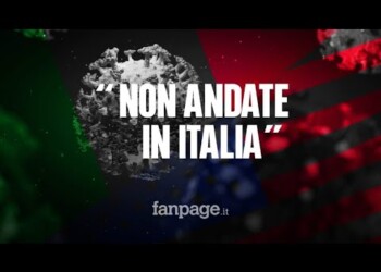 Stati Uniti sconsigliano vacanze in Italia