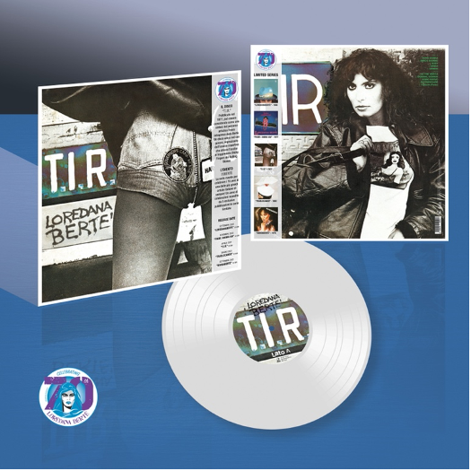 BERTE’: esce “T.I.R. 70Bertè Edition”, vinile in edizione limitata per i 70 anni dell’artista