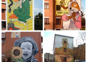 Si chiude Street Art for Rights |I nuovi murales di Diamond e SOLO, Moby Dick, Tina Loiodice, Motorefisico