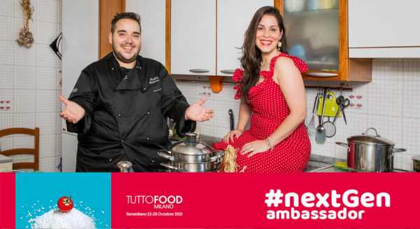 Andrea e Valentina Pietrocola ambassador del progetto NextGen di TUTTOFOOD Milano
