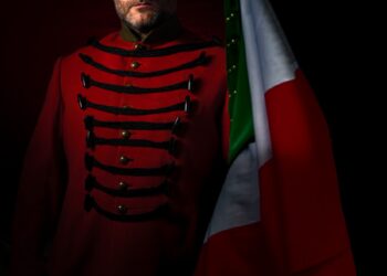 160 anni, 1 tricolore, 10 giorni di viaggio, 1297,21 km percorsi.