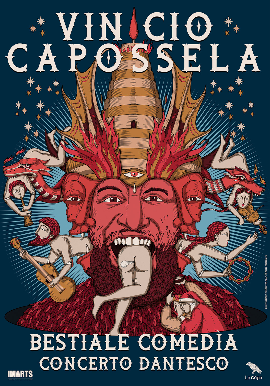 VINICIO CAPOSSELA, CONCERTO DANTESCO al Musart Festival Firenze