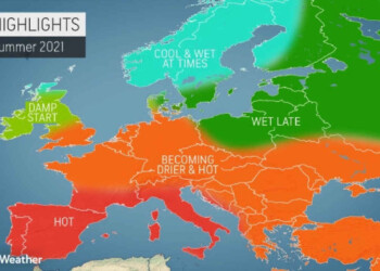 AccuWeather: anticipazioni sul Meteo ESTATE 2021 in Italia, molto Caldo