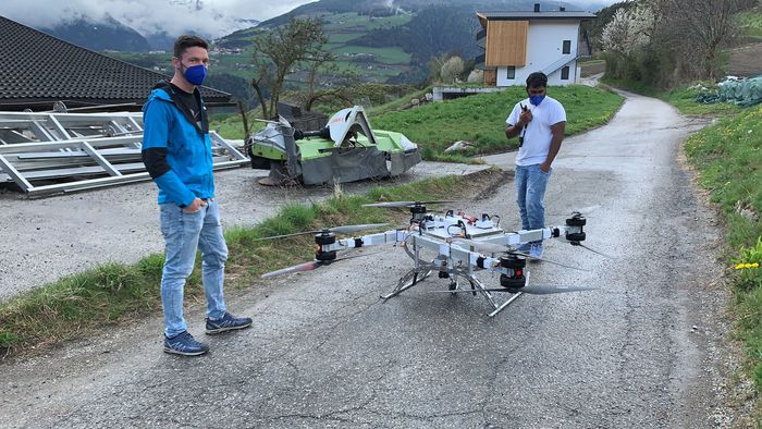 Al rifornimento dei rifugi ora ci pensa il drone