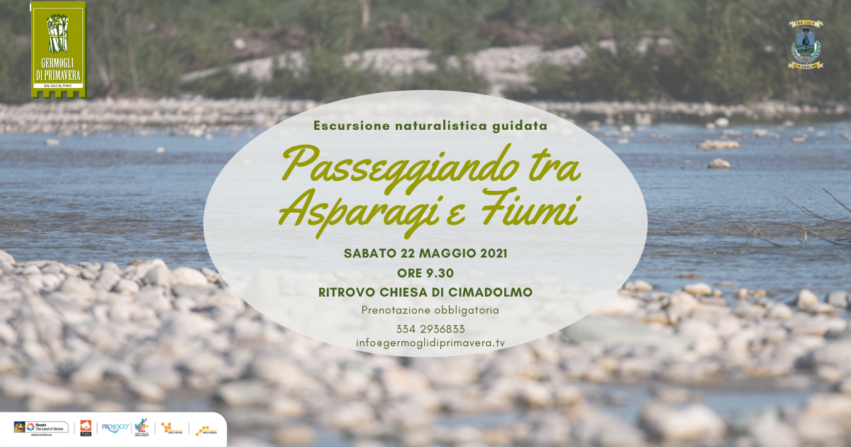 PASSEGGIARE NELLA NATURA: Tornano gli itinerari alla scoperta dei territori dell’Asparago IGP